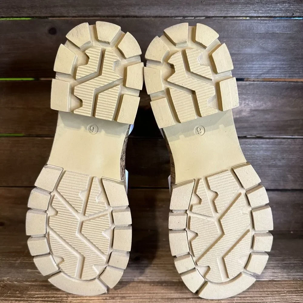 New NIB Big Kids Nina Seri White Canvas Strappy Ankle‎ Strap Sandals Size 6 Y